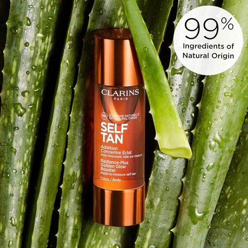 Clarins Self Tanning Body Booster - Natural, Streak-Free Tanning Drops | Hydrating & Buildable Tan | 1 Oz