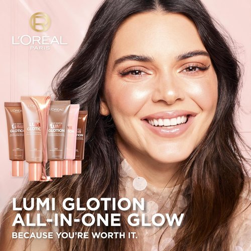L'Oreal Paris True Match Lumi Glotion - Natural Glow Enhancer & Illuminator Drops, 904 Deep