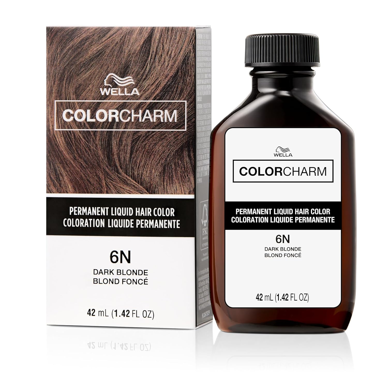 WELLA Color Charm Permanent Liquid Hair Color - Natural Blonde for Gray Coverage