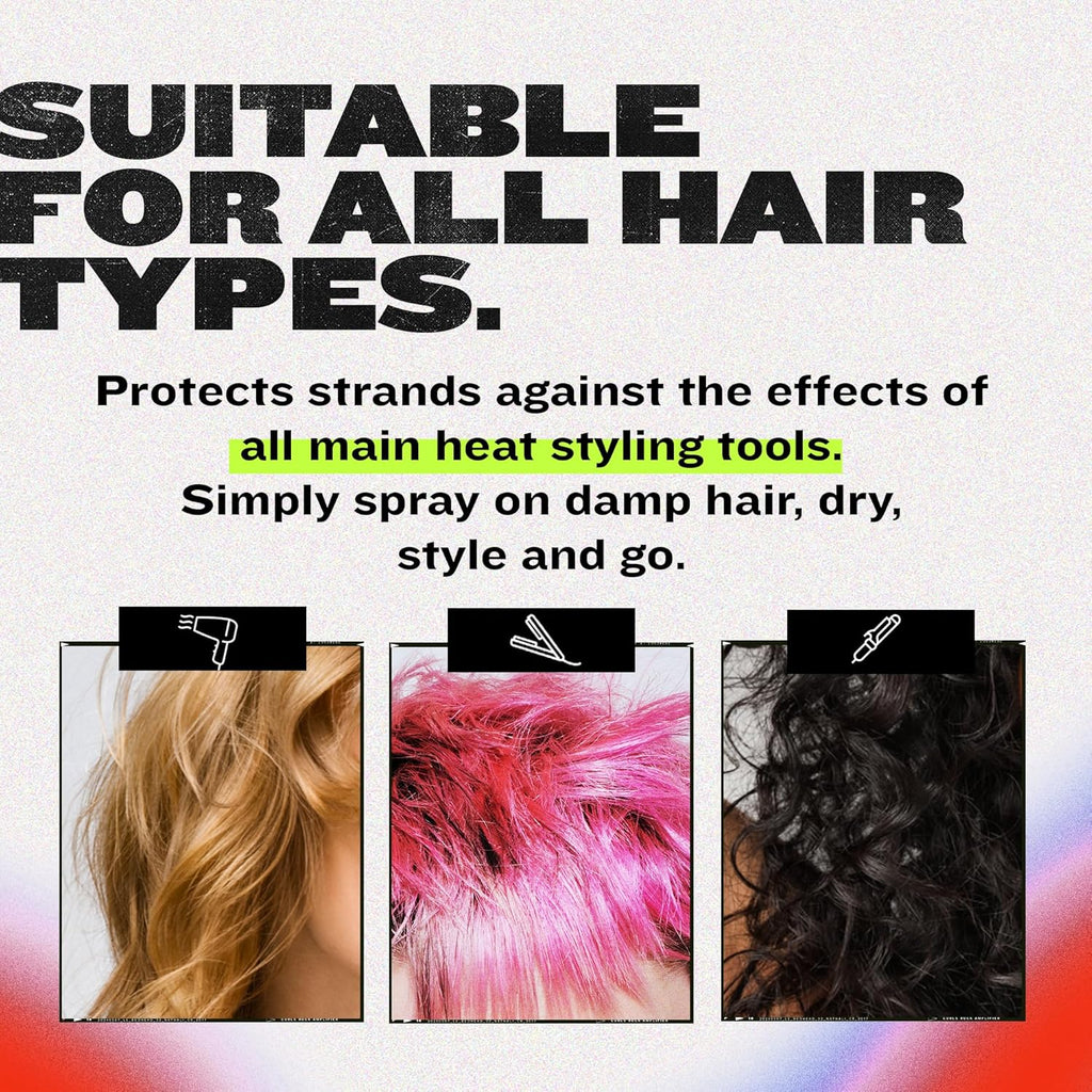 TIGI Bed Head Some Like It Hot Heat Styling Spray - Anti-Humidity Shield, Frizz Control, 3.38 fl oz