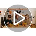 Pumpkin Carving Kit 24-Pieces Halloween Tools for Kids & Adults