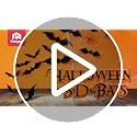 Halloween Bat Decorations Set of 60 – Realistic PVC Wall Decals for Party & Home Decor