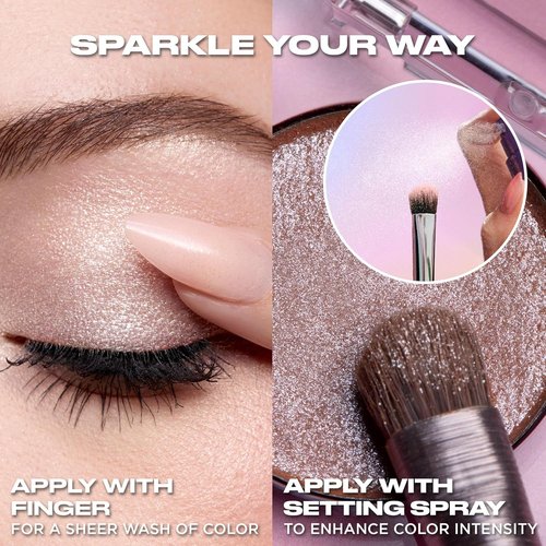 Urban Decay 24/7 Moondust Glitter Eyeshadow - Buildable Sparkly Eye Glitter, Long-Lasting Shimmer Finish | 0.06 oz