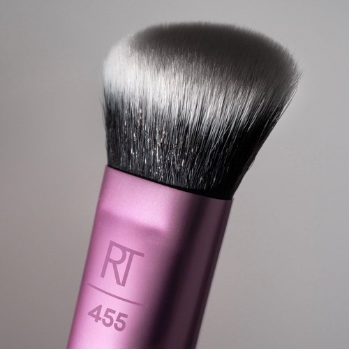 Real Techniques Cat Paw Blush Brush, Liquid & Cream Blush Makeup Brush, Unique Paw Shape for Lifted Natural Color, Soft UltraPlush Blending Bristles, Cruelty-Free, 1 Count