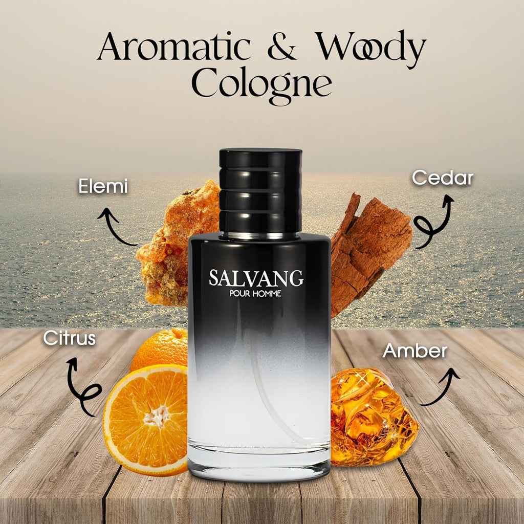 A CENTER Men's Cologne Gift Set - Luxury Fragrance Collection in Premium Presentation Box | Perfect Valentine's Day Gift | 4 x 3.4 FL oz
