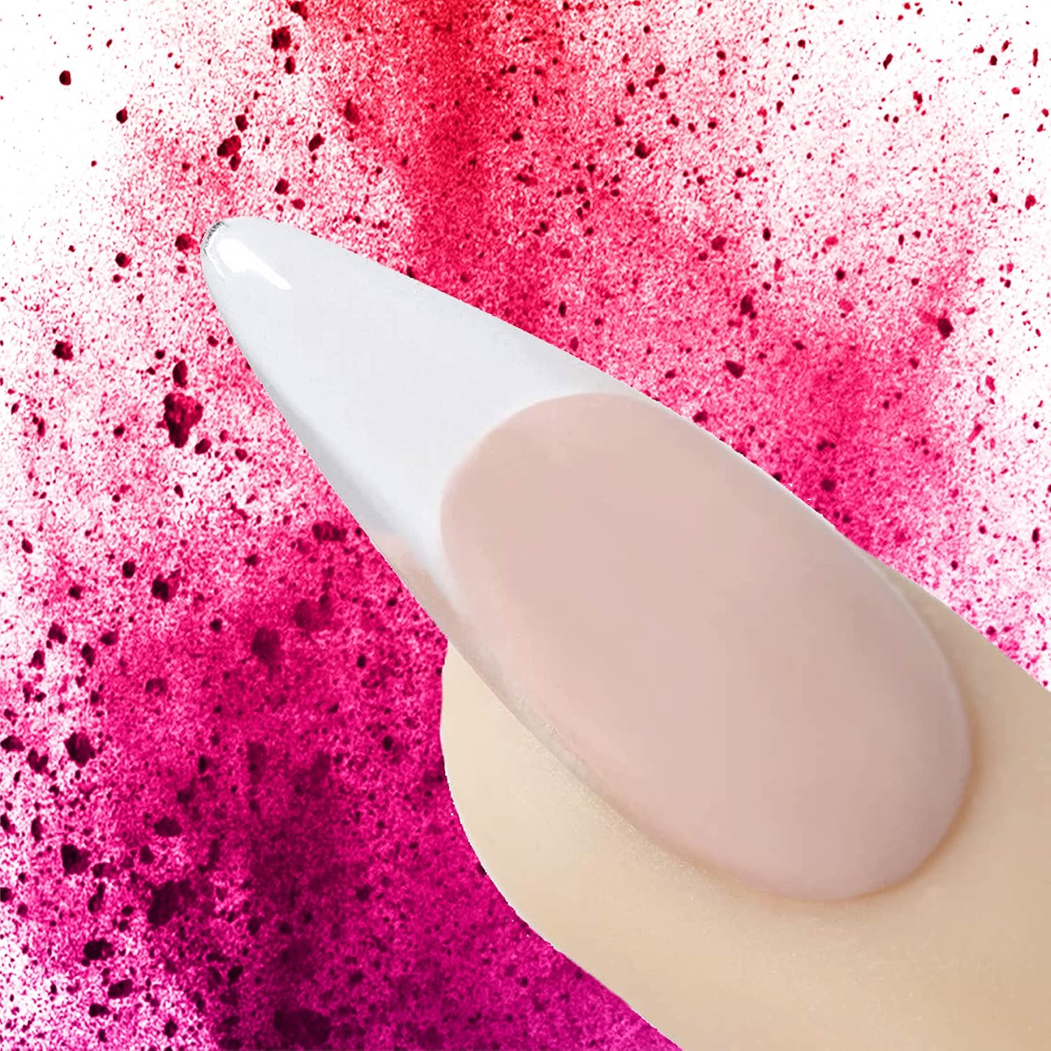 Young Nails Acrylic Core Powder - Professional Self-Leveling Nail Powder for Extensions | Clear, Nude, Pink, White - 45g