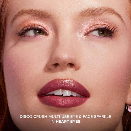 Too Faced Disco Crush High Shine Glitter | Iridescent Multi-Use Eye & Face Sparkle, 0.05 Ounce