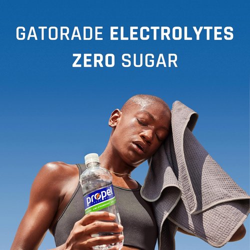 Propel Kiwi Strawberry Sports Drink - Zero Calorie Electrolytes & Vitamins C&E | 16.9 Fl Oz (12 Count)