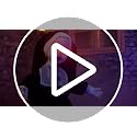 Scary Halloween Animatronic Nun Doll with Light-Up Red Eyes, Sound & Lunging Motion, Indoor & Outdoor Decor