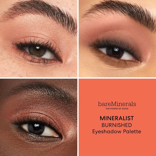 bareMinerals Mineralist Eyeshadow Palette - Six Rich Pigmented Shades | Ultra-Blendable, Talc-Free, Vegan