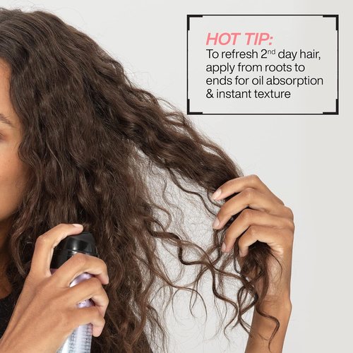 Redken Dry Texture Hairspray - Lightweight Volumizing Spray for All Hair Types | Medium Hold, Beachy Texture