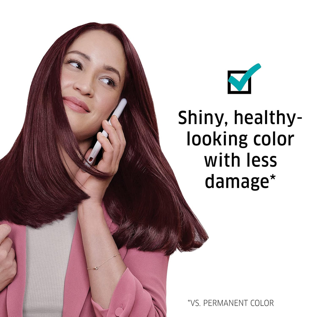 WELLA ColorCharm Demi Permanent Hair Color - Glossy Gray Coverage in 9NA Light Natural Ash Blonde + 10 Vol Developer