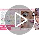 Self-Adhesive Face Gems Set - 4 Sheets for Makeup, Face & Body - Variation 4