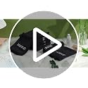 Microfiber Makeup Remover Towels - 48 Pack, 12x12 Inches Reusable Face Cloths - Black