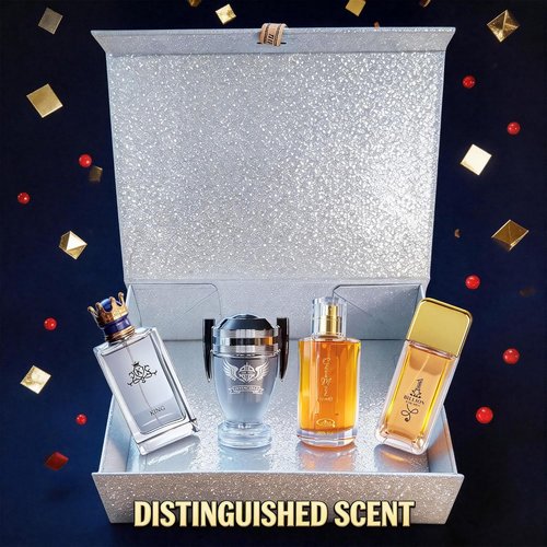 A CENTER Men's Cologne Gift Set - Luxury Fragrance with Premium Presentation Box | Perfect Valentine's Day Gift - 3.4 FL oz