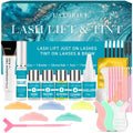 LATORICE Lash Lift Kit for Beginners: 5-in-1 Professional Eyelash Perm Set with Keratin for Women - Home Salon & DIY Beauty Treatment (Includes Rods/Glue/Serum) (40ml)