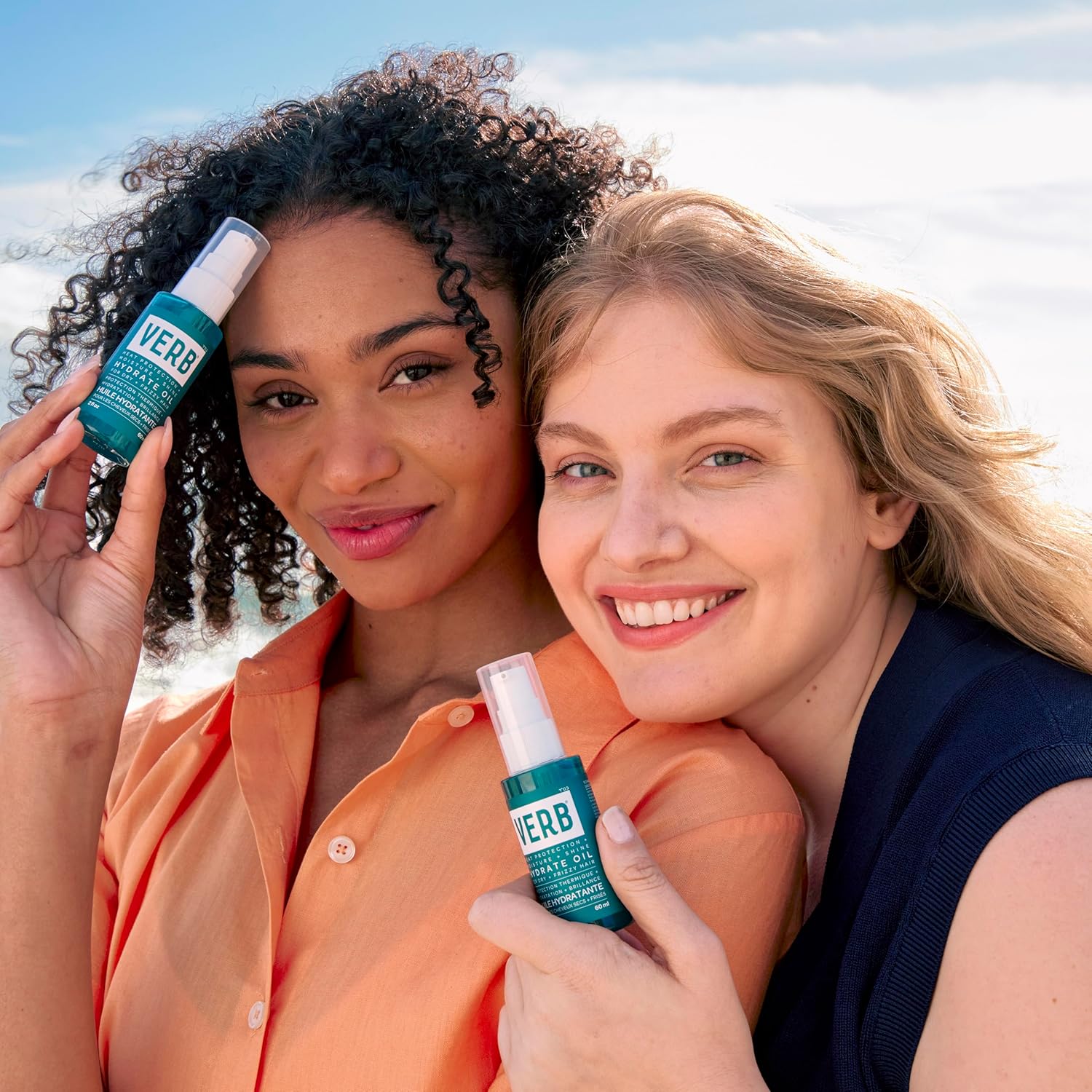 VERB Hydrate Oil - Moisturizing Shine Booster - Smooths Frizz & Protects Heat - Amber + Warm Jasmine Scent