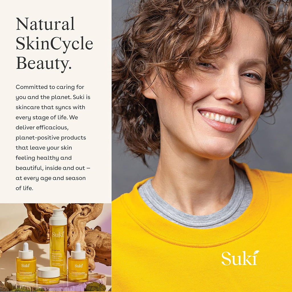 Suki Skincare Eye Lift Renewal Cream - Firming & Brightening Formula with Resveratrol, Caffeine & Vitamin C - 15 ml