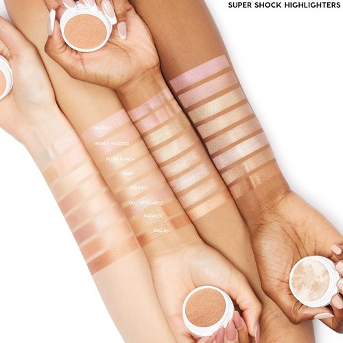 ColourPop Super Shock Highlighter - High-Pigment Crème-Powder Makeup - Buildable & Blendable Formula | Lunch Money (0.15 oz)