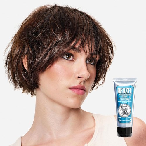 Reuzel Grooming Cream - Natural Light Hold & Texture | Moisturizing, Weightless, 3.38 oz