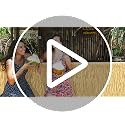 8 Pack Luau Grass Table Skirt - Paper Fringe Decor 108x30 Inch - Straw Variation