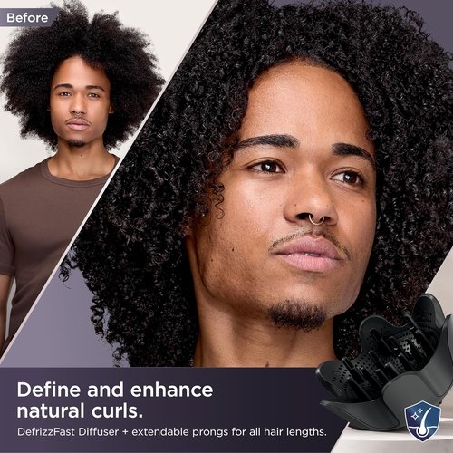 Shark SpeedStyle Pro Flex Hair Dryer System - High-Velocity, Lightweight, Ionic with Scalp Shield & IQ Styling Suite