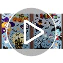 Halloween Window Clings Decorations - Black, 9 Sheets Reusable Static Stickers for Home & Office Windows