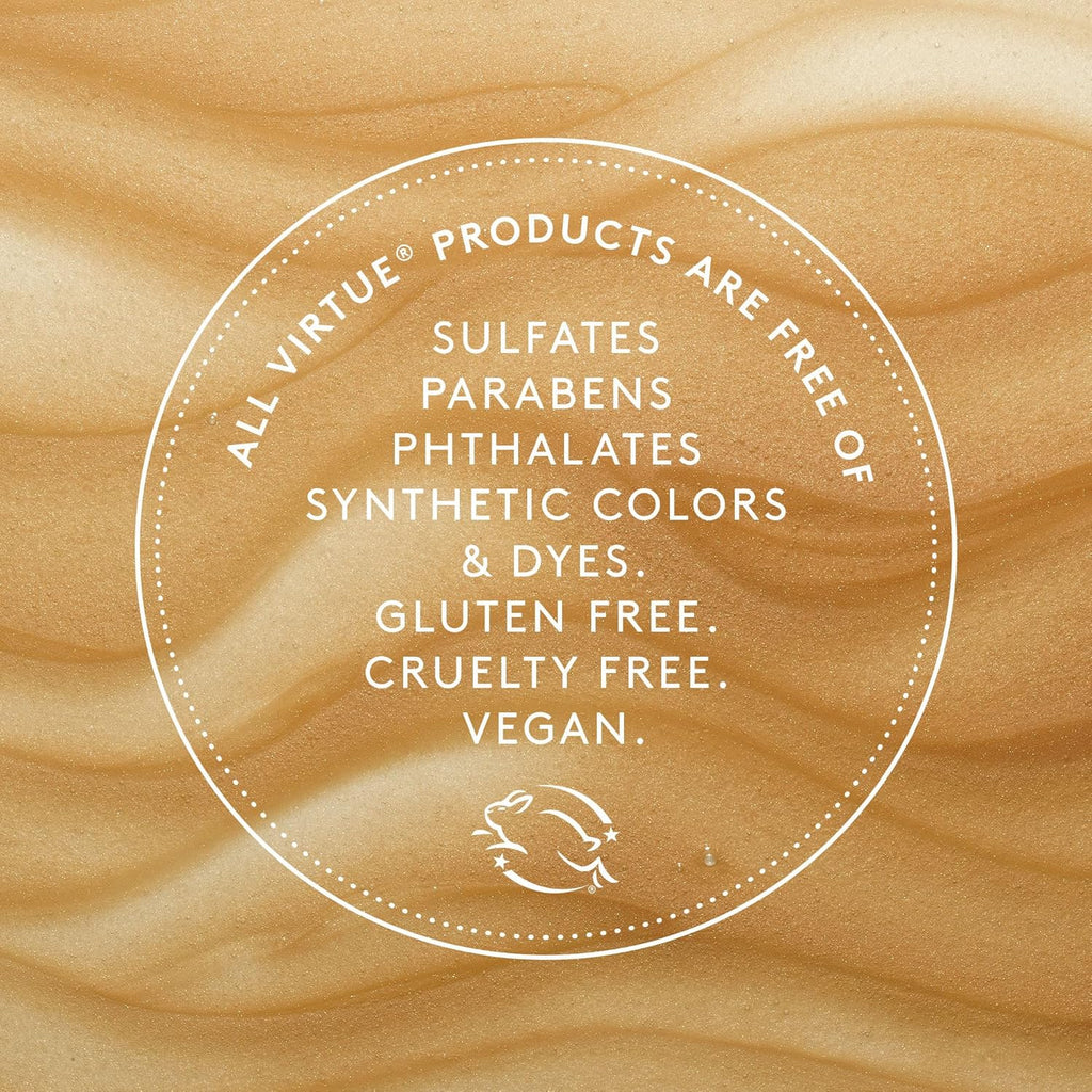 VIRTUE Recovery Shampoo - Sulfate-Free Formula with Keratin & Baobab Oil for Damaged Hair | Color Safe