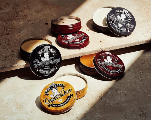Dapper Dan Heavy Hold Pomade - Strong Hold & High Shine Hair Styling Product | 2 x 3.38 fl oz
