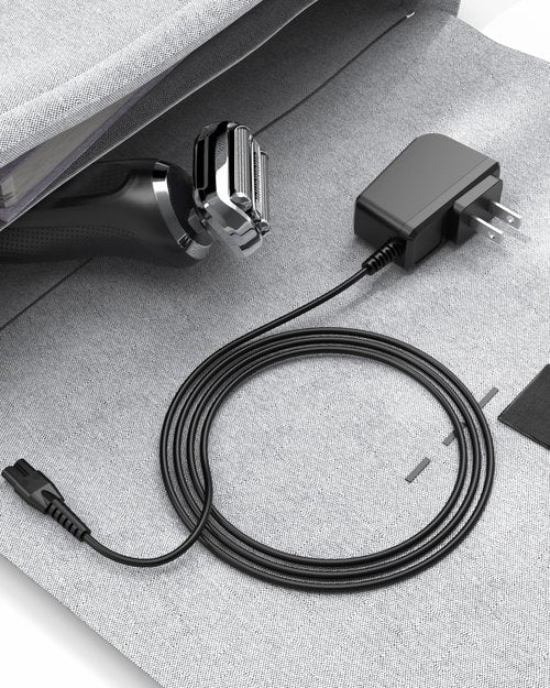 6FT HQ8505 Power Cord Fit for Philips Norelco MG5750 MG7750 MG7770 MG7790 QP6531 QP6520 Charger Cord Electric Shaver Razor Beard Trimmer 15V