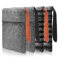 Beiskll 4 Pack Soap Bag Deep and Gentle Exfoliating,Bar Soap Pouch Saver Pocket, Body Scrubber Shower Bath Sponge Loofah (Grey)