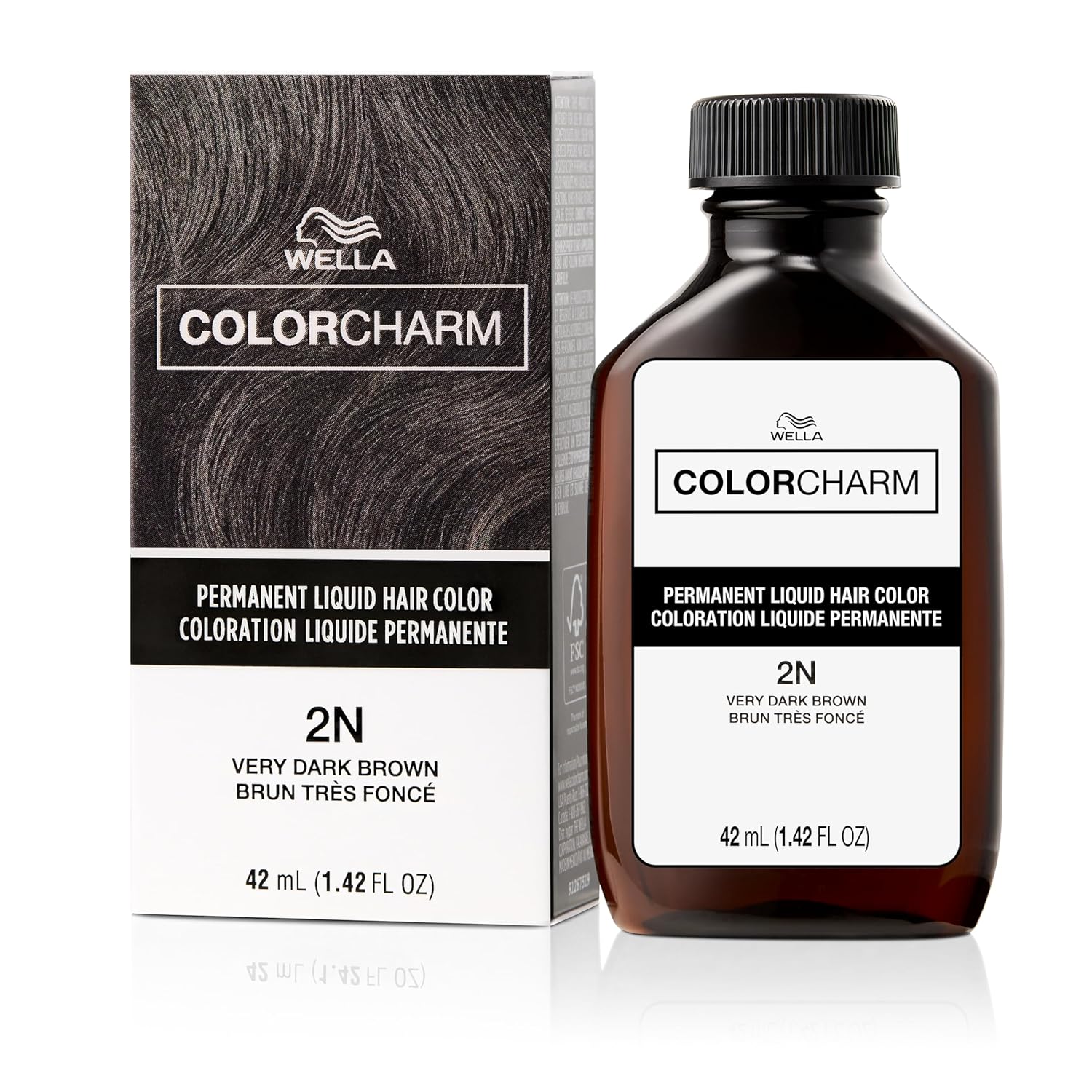 WELLA Color Charm Permanent Hair Color - Superior Gray Coverage | Rich Brown Shade