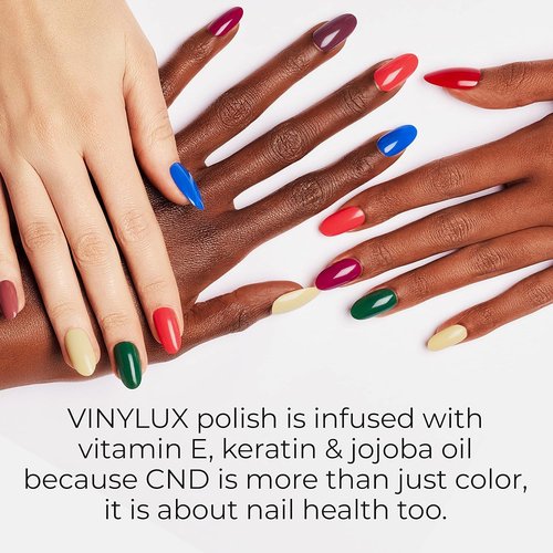 CND Vinylux Pink Nail Polish - Longwear Gel-Like Shine & Chip Resistant, 0.5 Fl Oz