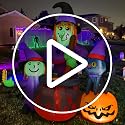 Halloween Inflatable Witch and Cauldron Decor - 6 FT Outdoor Yard Ornament with Built-in LEDs