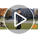 8ft Tall Pumpkin Man Outdoor Inflatable Halloween Decoration - Horror Theme, Easy Setup, Party Friendly - Pumpkin Man Variation