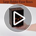 Halloween Treat Boxes Skeleton & Pumpkin Design, Large Candy & Cookie Containers - 20 Pack