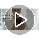 4 Pack Suction Cup Hooks for Shower - Heavy Duty Stainless Steel, Reusable Wall Mounts, Silver