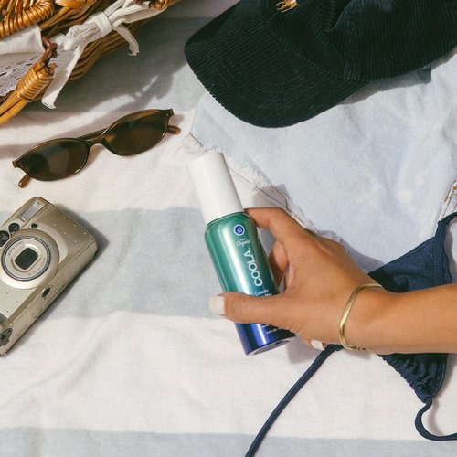 COOLA Organic Sunscreen SPF 50 - Daily Face Mist for All Skin Types | Vegan, Gluten-Free, 3.4 Fl Oz