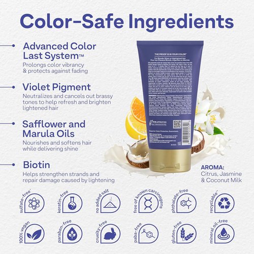 Skiennix Weekly Blonde Masque - Nourishing Hair Treatment for Radiant Color | 5.2 Oz
