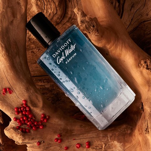 Davidoff Cool Water Parfum - Woody Men's Cologne with Pink Pepper, Vetiver & Sandalwood - Long-Lasting Fragrance