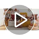 Fall Plaid Throw Pillow Covers Set of 2 - Orange 16x16 Inches, Autumn Decor