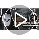 8FT Inflatable Grim Reaper with Scythe Halloween Yard Decor LED Lighted Outdoor Decoration