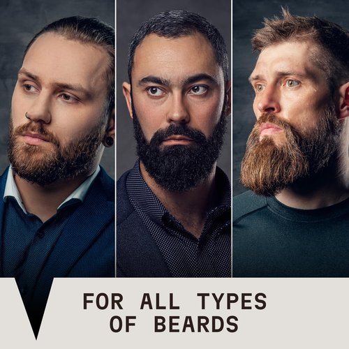 Striking Viking Beard Balm for Men - Pack of 4, 1 Oz Tins, Assorted Scents - Hydrating Balm & Moisturizer - Beard Butter Variety Pack