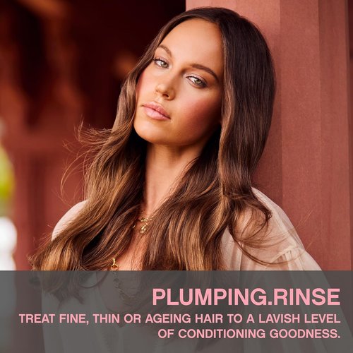 KEVIN.MURPHY Plumping.Rinse - Thickening Conditioner for Fine, Thin & Aging Hair - Hydrating with Bamboo & Shea - 1L / 33.8 fl oz