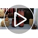Western Party Decorations Wine Barrel Props - 15.75 x 9.84 Inches, 3 Pack