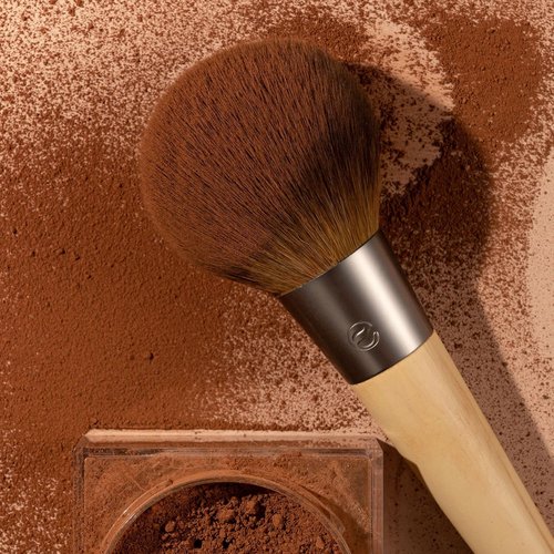 EcoTools Full Powder Brush - Fluffy Makeup Brush for Loose & Pressed Powder, Soft Bristles, Eco-Friendly