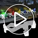 50 Pack Transparent Christmas Light Gutter Clips for C7 C9 String Lights - Outdoor Holiday Decorations