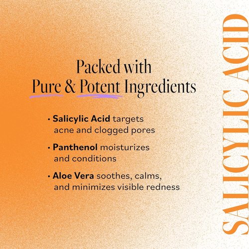 Derma E Acne Oil Control Face Moisturizer - Matte Cream with Salicylic Acid & Tea Tree Oil | 2 Oz