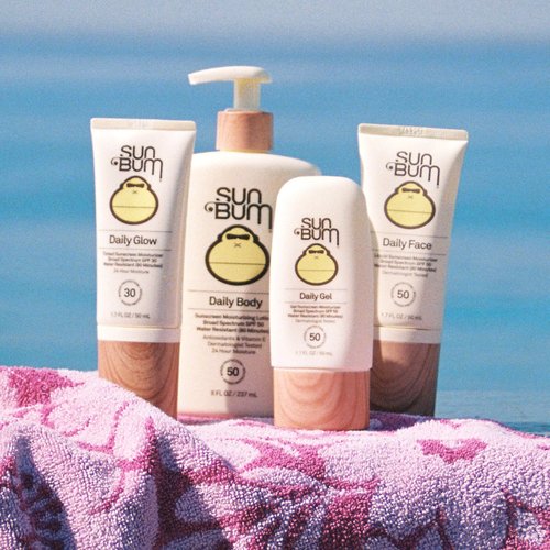 Sun Bum Daily SPF 50 Face Sunscreen Lotion - Broad Spectrum Moisturizing Facial Sunscreen with Vitamin E - Vegan and Hawaii 104 Act Compliant (Without Octinoxate & Oxybenzone) - Travel Size 1.7 oz