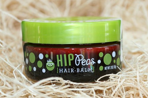 Hip Peas Natural Hair Styling Balm - Light Hold Pomade in 2 oz Jar for Effortless Styling